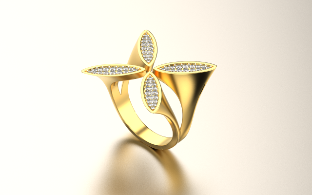 Talant ring 3D प्रिंट मॉडल .c4d .max .obj .3ds .fbx .stl .blend 