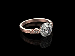 Rings set 1003 3D Print Model