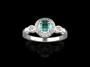 Rings set 1003 3D Print Model