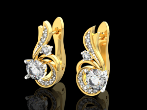 Earrings 10 3Dプリントモデル