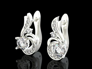 Earrings 10 3D Print Model