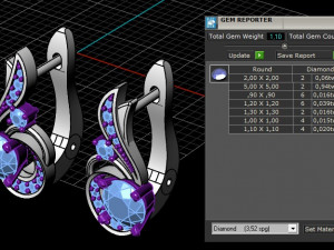 Earrings 10 3Dプリントモデル