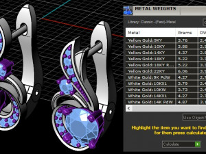 Earrings 10 3Dプリントモデル