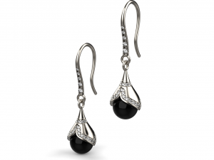 Pearl Earrings 11 Modelo de impresión 3D