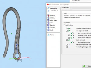 Pearl Earrings 11 3D Print Model