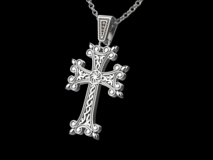 Armenian cross pendant 3D Print Model