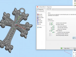Armenian cross pendant 3D Print Model