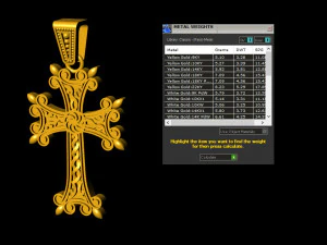 Armenian cross pendant 3D Print Model