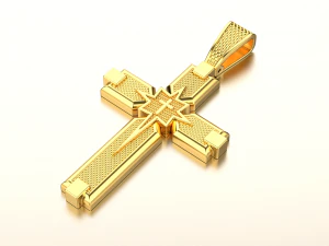 크로스 펜던트 10 3D 프린트 모델