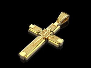 Cross pendant 10 3D Print Model