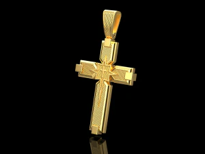 Cross pendant 10 3D Print Model