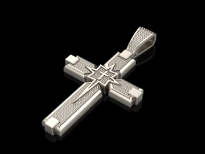 Cross pendant 10 Modèles 3D en vedette