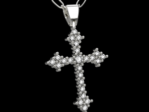 Cross pendant 11 3D-printmodel
