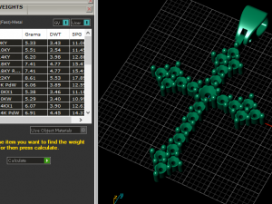 Cross pendant 11 3D-printmodel