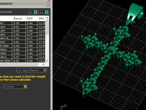Pendente Cruz 11 Modelo de Impressão 3D
