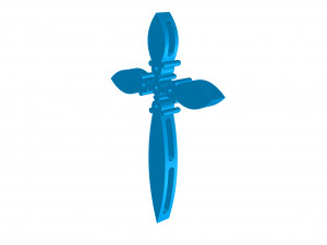 Cross pendant 12 3D 打印模型