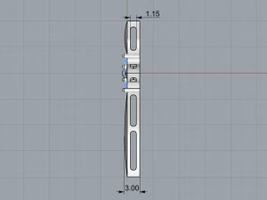 Cross pendant 12 3D Print Model