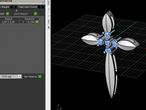 Cross pendant 12 3D 打印模型