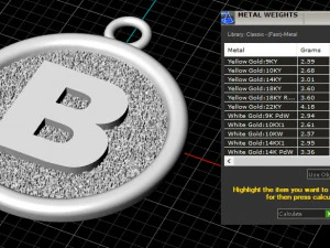 Підвіска Колекція літер Алфавіту. 3D друкована модель 3D Принт Модель