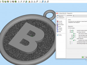 Pendant Alphabet letters Collection 3D print model 3D-Druckmodell