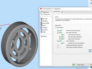 Malachite and diamond pendant 3D print mode Modello di stampa 3D