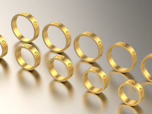 Love rings collection 3D Print Model