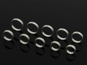 Love rings collection 3D Print Model