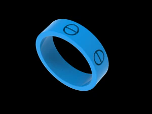 Love rings collection 3D Print Model