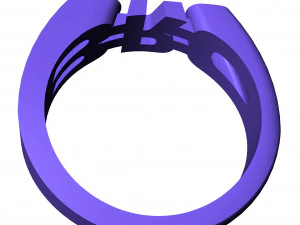 BRO rings collection 3D Print Model