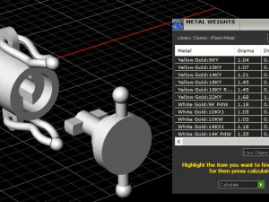 팔찌 걸쇠 3D 프린트 모델