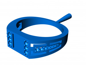 Ring 0455 Modèles 3D en vedette