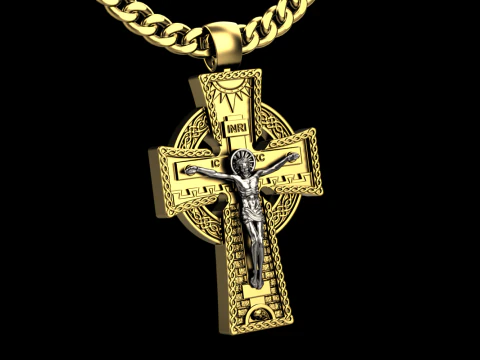 크로스 정통 3D 프린트 모델