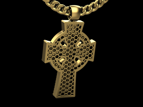Cross orthodox Modèles 3D en vedette