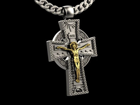 Cross orthodox 3D Print Model