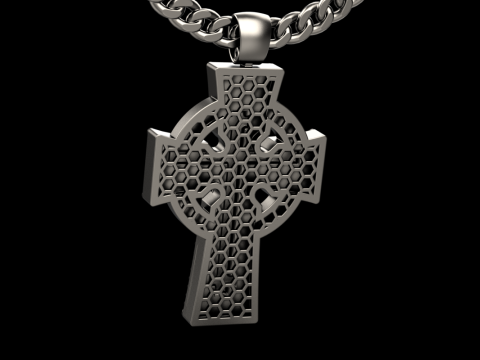 Cross orthodox Modèles 3D en vedette