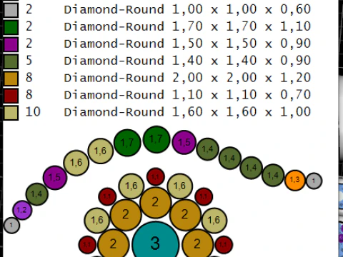 Zawieszka do oka 02 Model do druku 3D