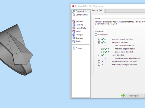 Kruis hanger diamanten 3D printmodel