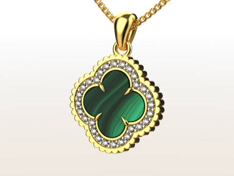 Cross pendant onyx 3D Print Model