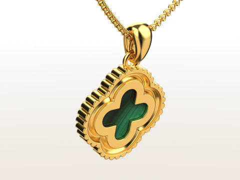 Cross pendant onyx 3D Print Model
