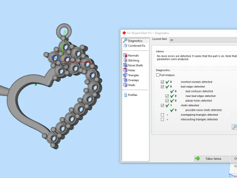Diamond hearth pendant 3D Print Model