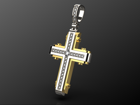 Kruis hanger 3D printmodel