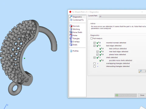 Hearth earrings with diamonds 3D Print Model