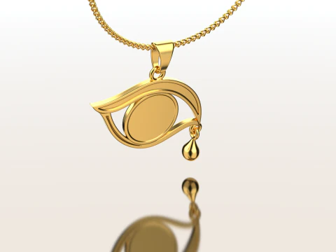 Eye pendant 03 3D Print Model