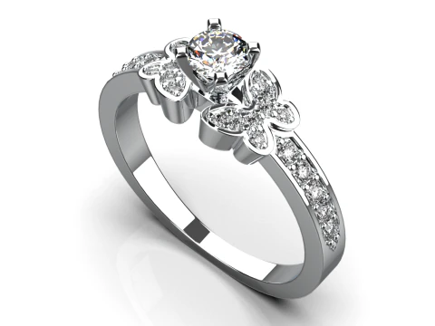 Набор обручальных колец 3D Принт Модель