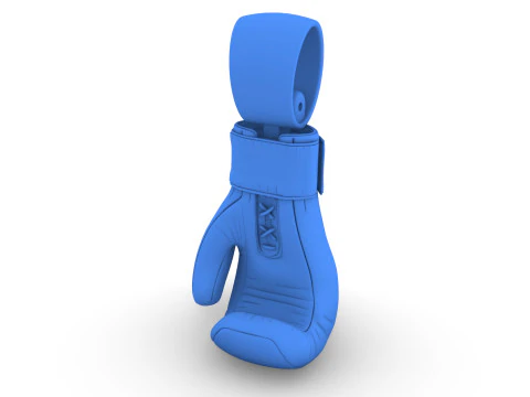 Boxing glove pendant 3D Print Model