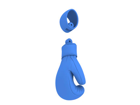 Boxing glove pendant 3D Print Model