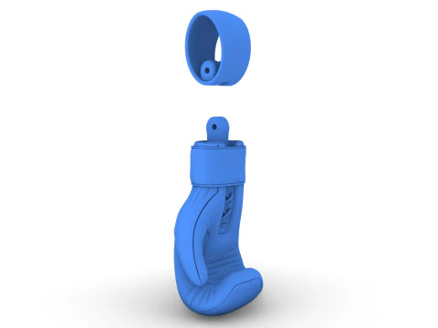 Boxing glove pendant 3D Print Model
