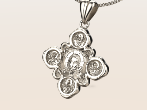 Orthodoxe kruishanger 02 3D printmodel