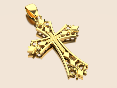 Kruis hanger 025 3D printmodel