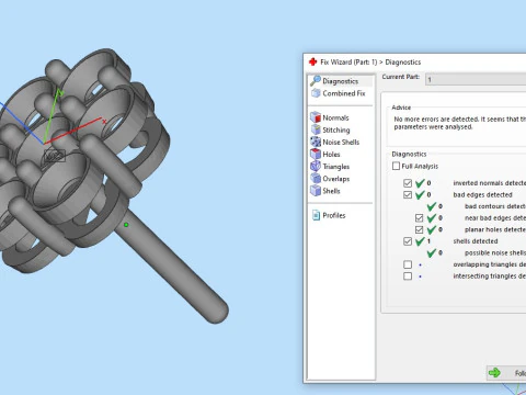 Ohrstecker 31059 3D Druckmodell